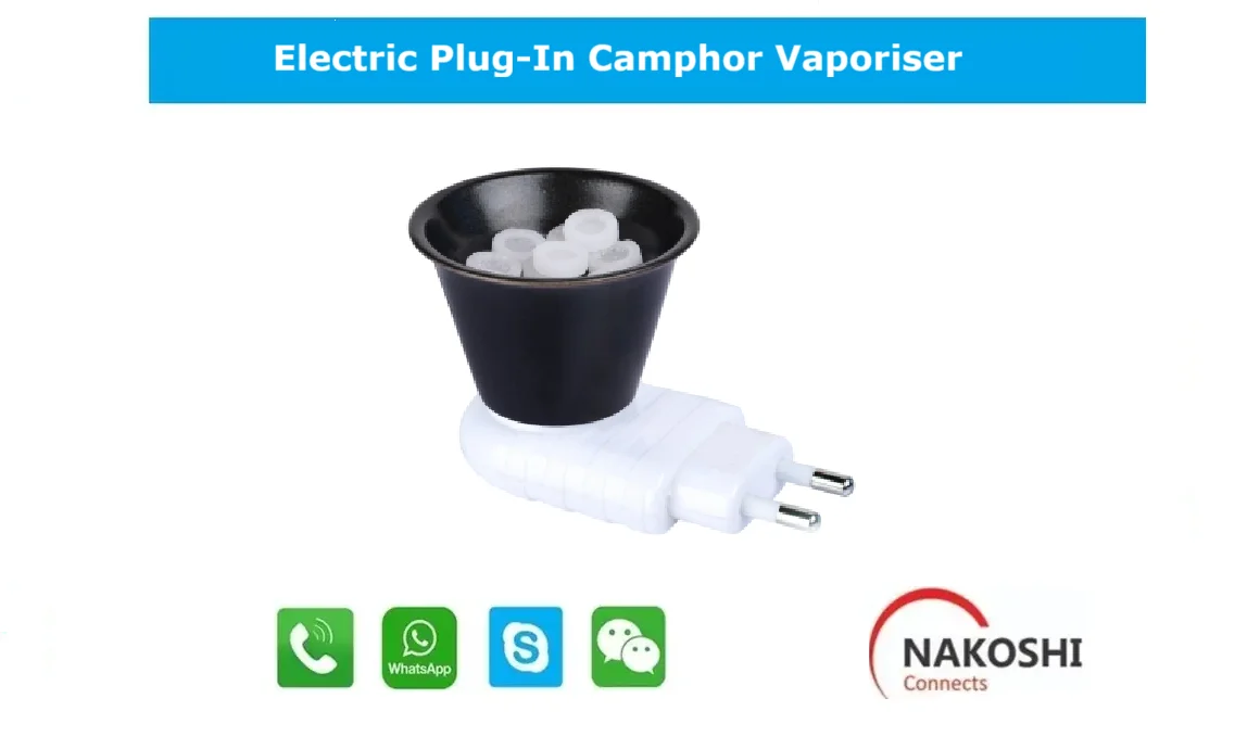 Electric Plug-In Camphor Vaporiser – Nakoshi Global