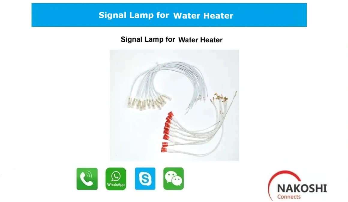 Signal Lamp for Water Heater — LED and Neon OEM Indicator