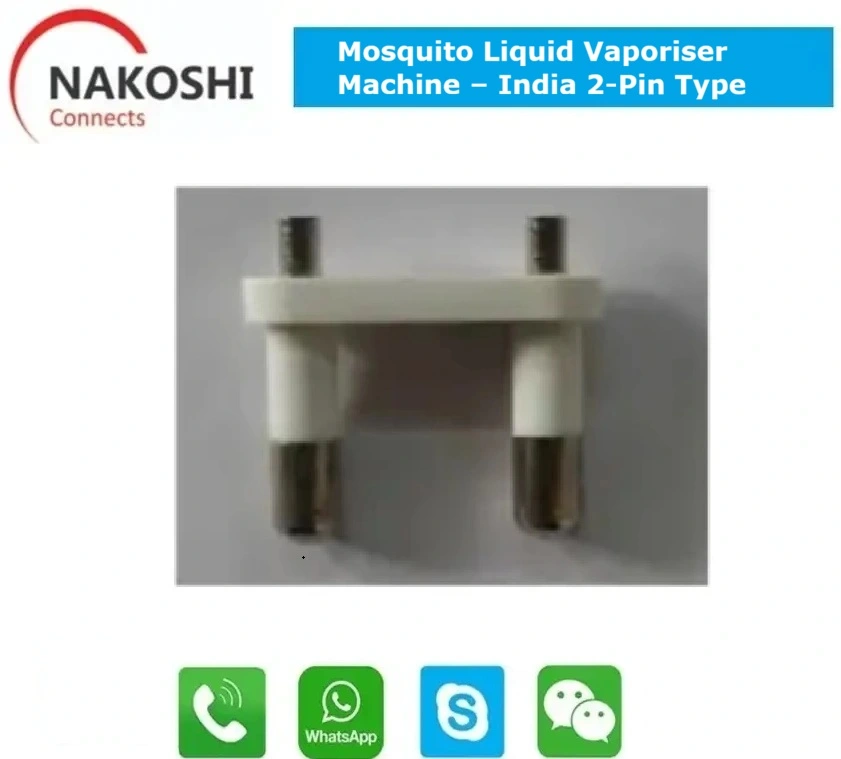 India 2 Pin Pin Bridge for Mosquito Liquid Vaporiser Machine
